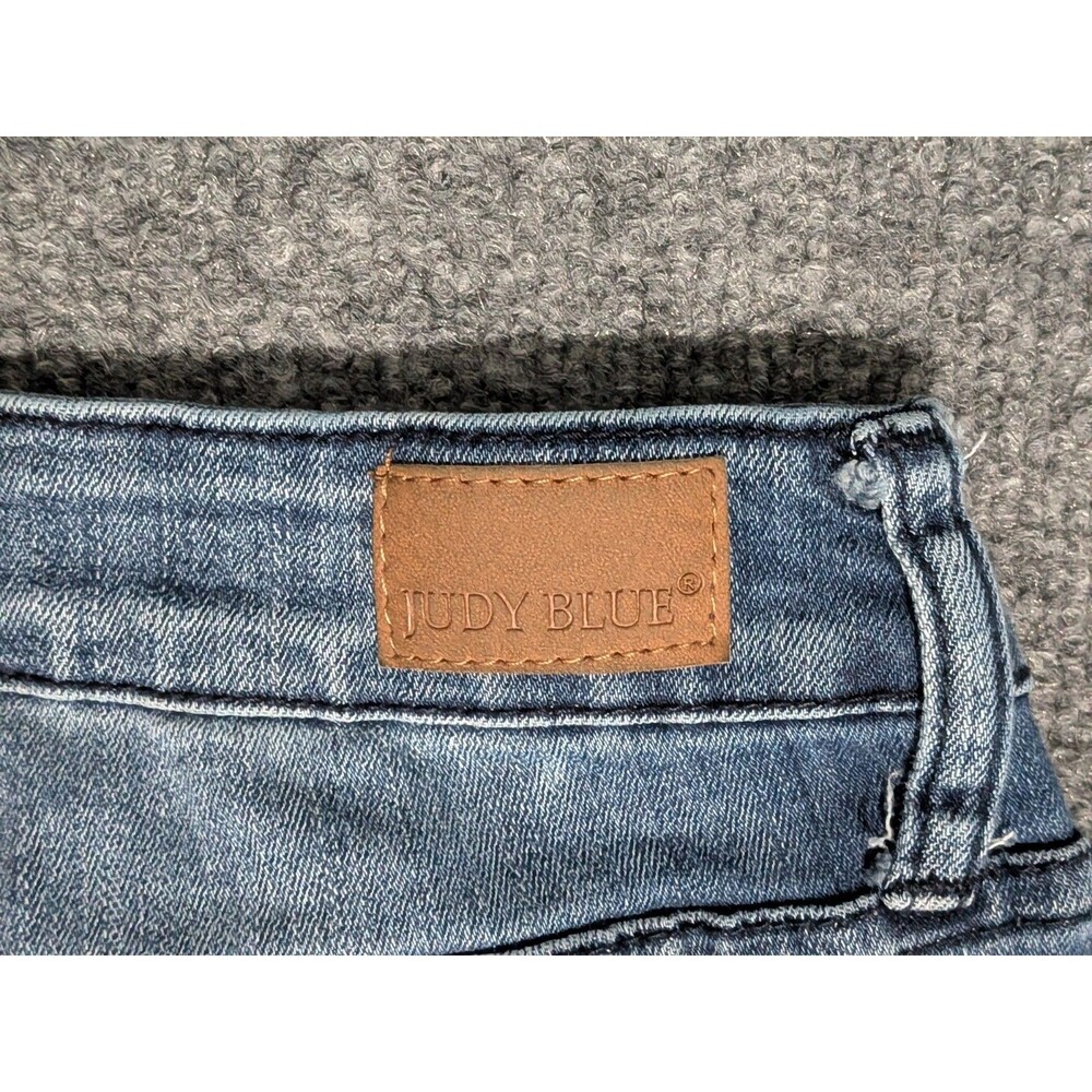 Judy Blue Trouser Flare Jeans Womens 7/28 Denim Blue - Picture 9 of 9